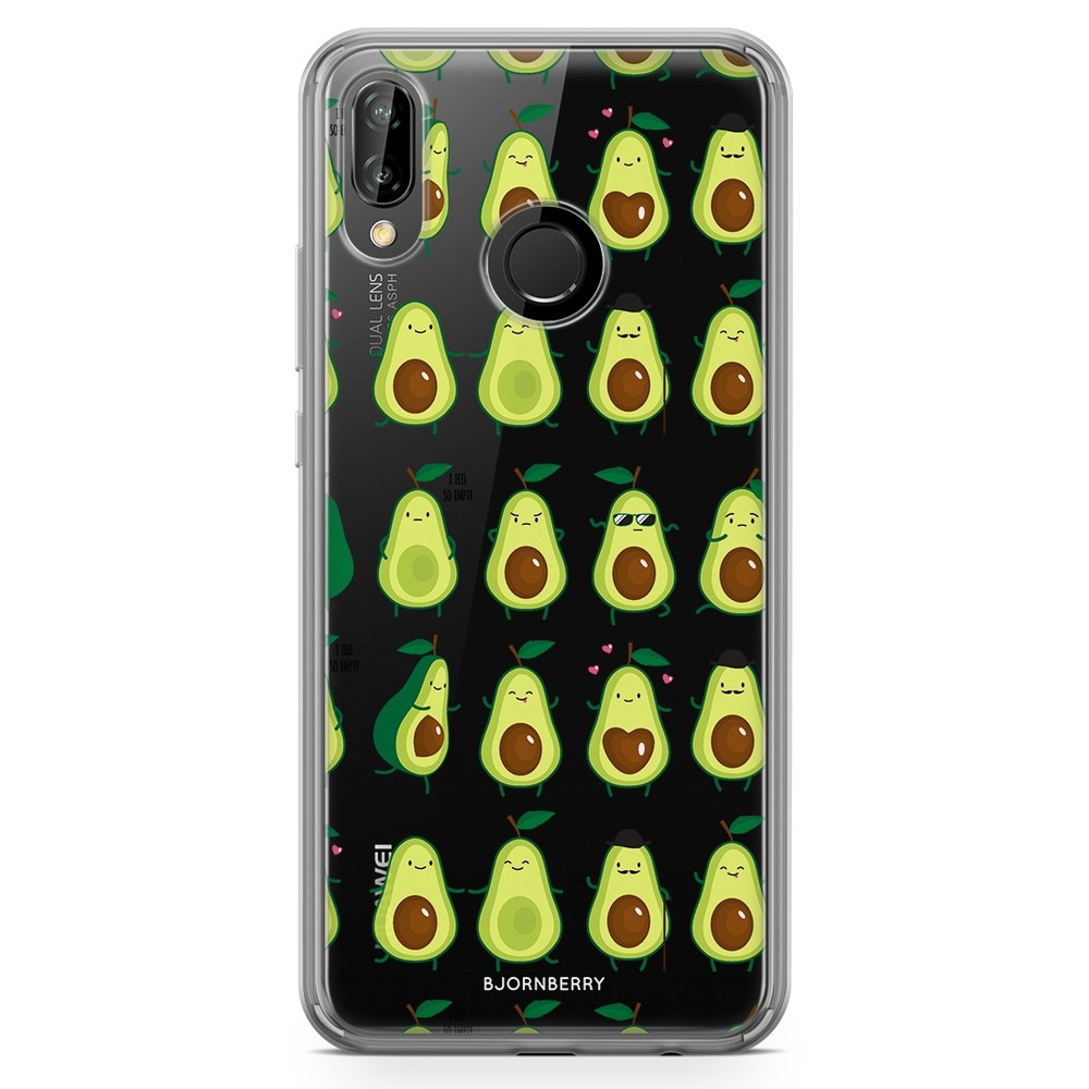 Huawei P20 Lite Fashion Case - Avocado Pattern