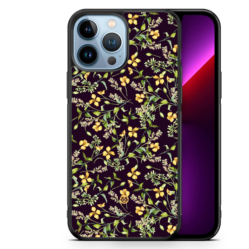 iPhone 13 Pro Max Case - WILD AUTUMN - Frosted Flora