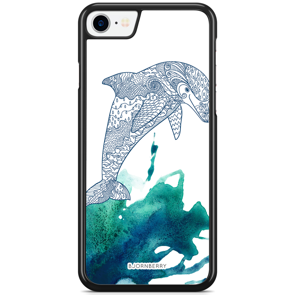 iPhone 8 / iPhone SE (2022/2020) Case - Mandala Dolphine