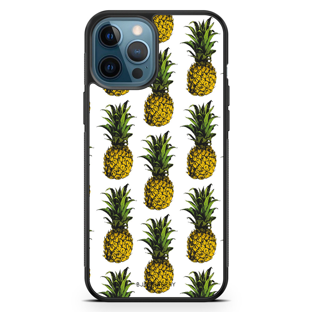 iPhone 12 Pro Case - Pineapple Pattern