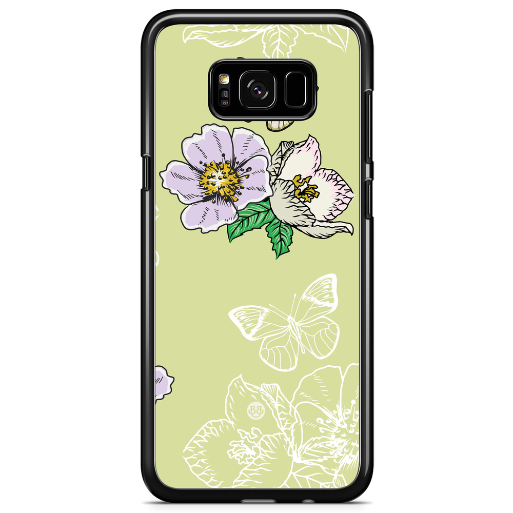 Samsung Galaxy S8 Plus Case - Butterfly Flower