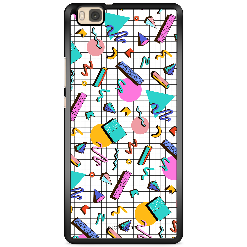 Huawei P8 Lite Case - 80s Pattern