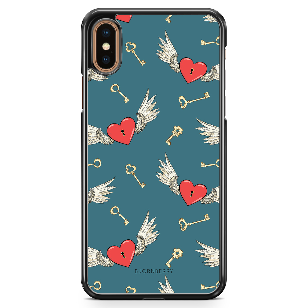 iPhone XS Max Case - Hearts 'n Wings