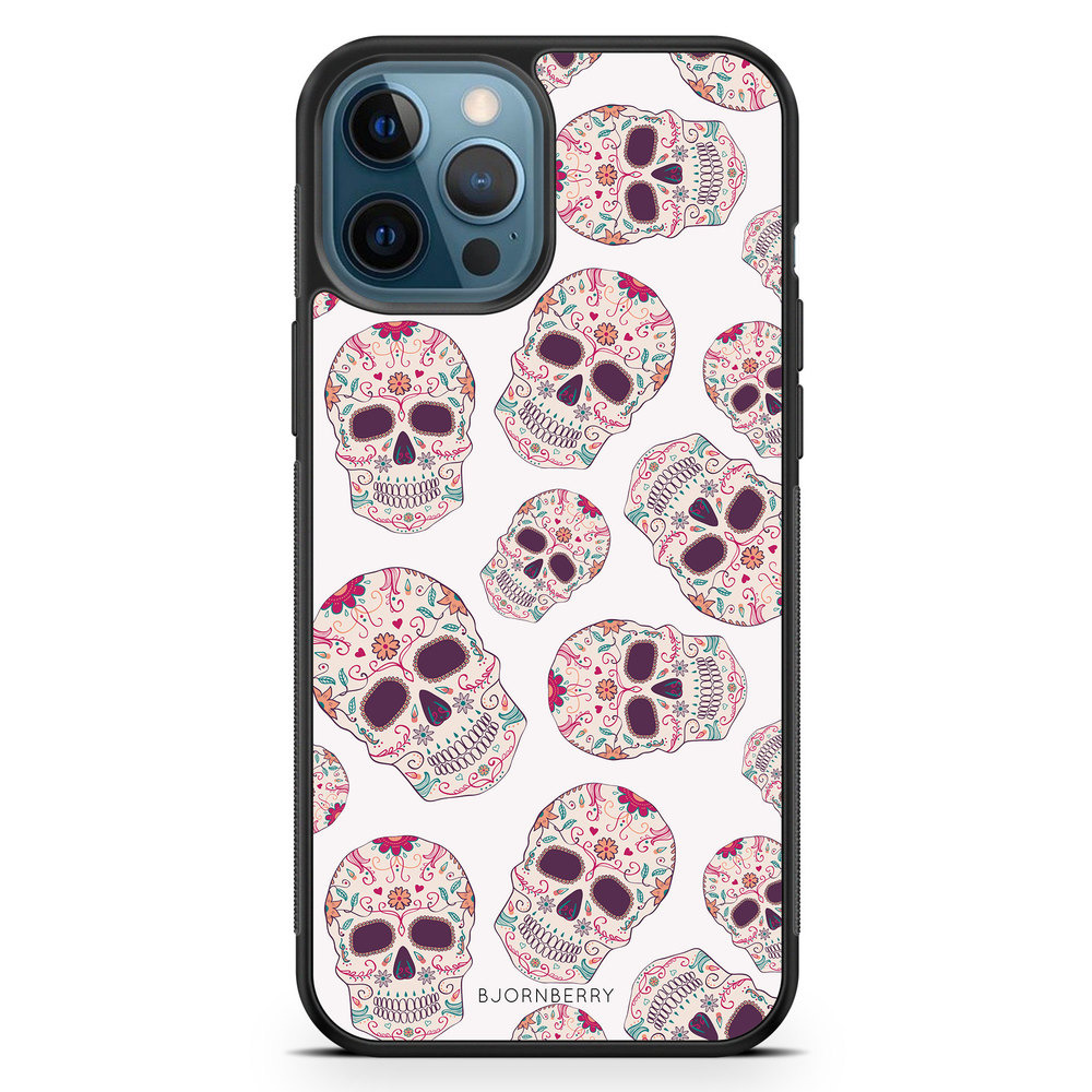 iPhone 12 Pro Case - Calavera Skulls