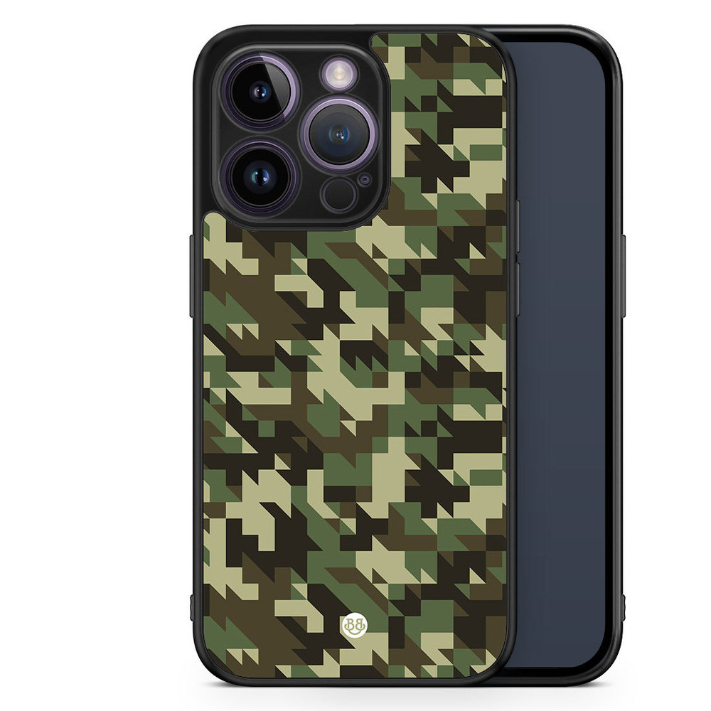iPhone 14 Pro Case - Houndstooth Camo