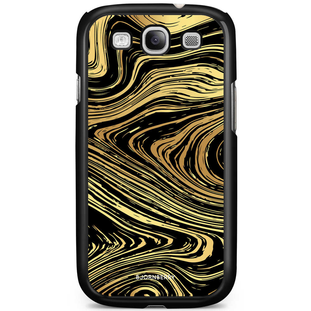 Samsung Galaxy S3 Mini Case - Gold Marble