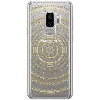 Samsung Galaxy S9 Plus Fashion Skal - Guld Mandala
