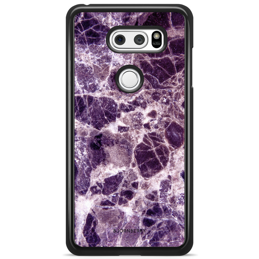 LG V30 Case - Purple Marble