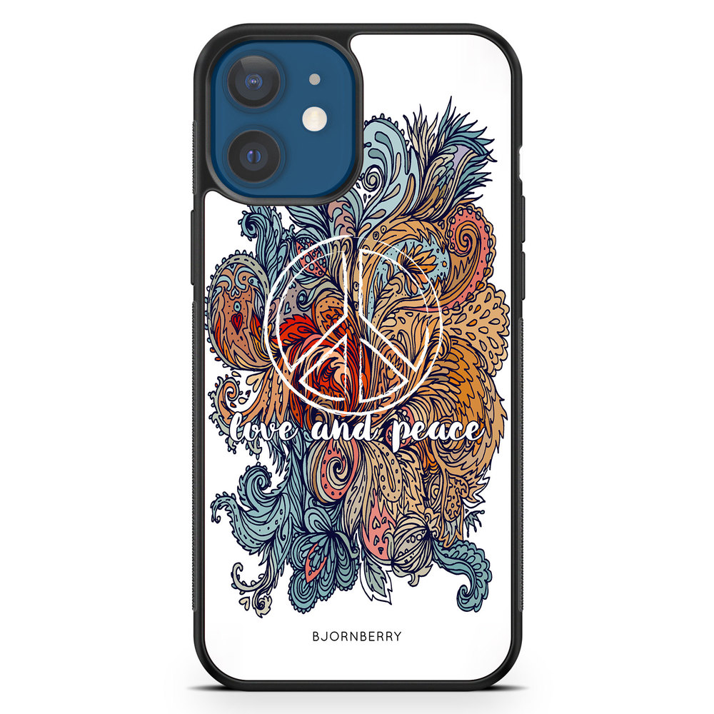 iPhone 12 Mini Case - Love and Peace