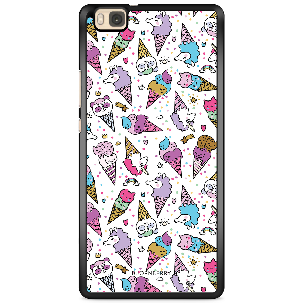 Huawei P8 Lite Case - Unicorn Ice Creams