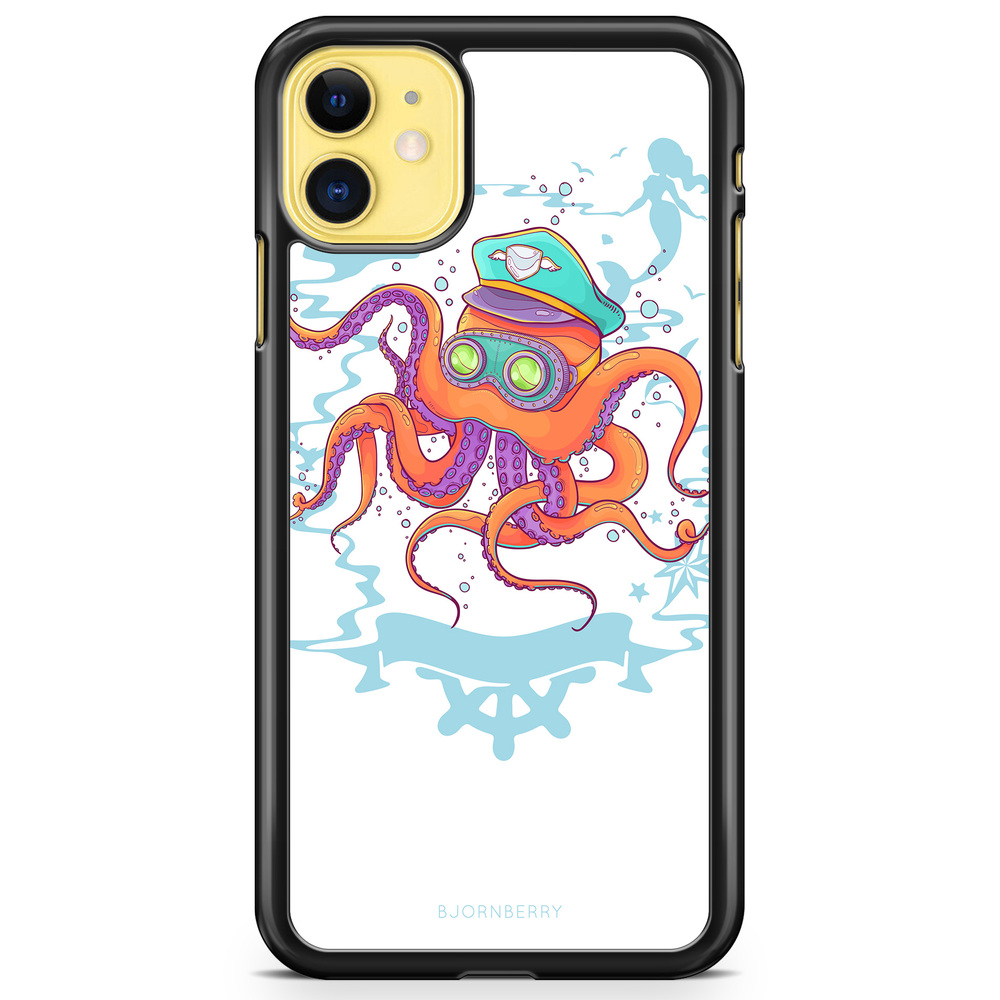 iPhone 11 Case - Captain Octopus