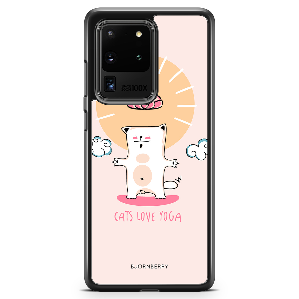 Samsung Galaxy S20 Ultra Case - Yoga Cat Nr1