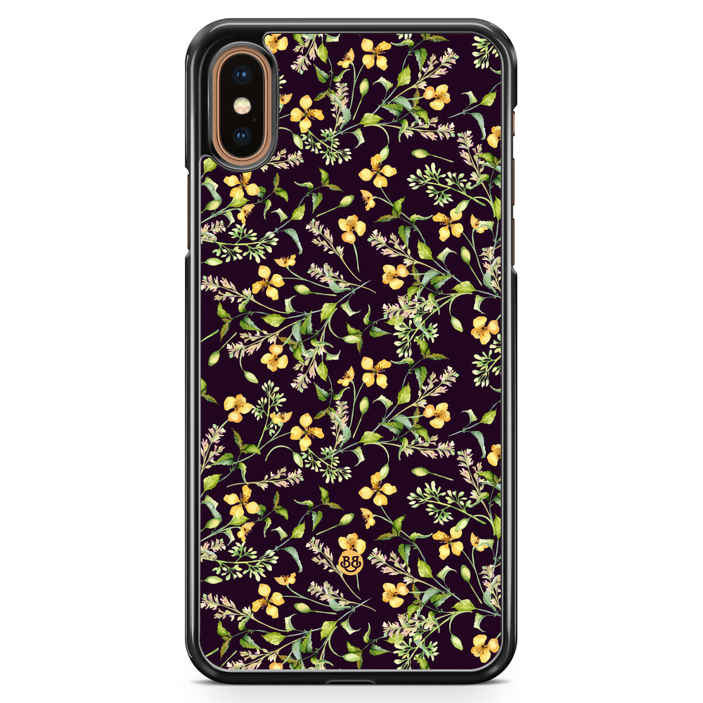iPhone XS Max Case - WILD AUTUMN - Frosted Flora