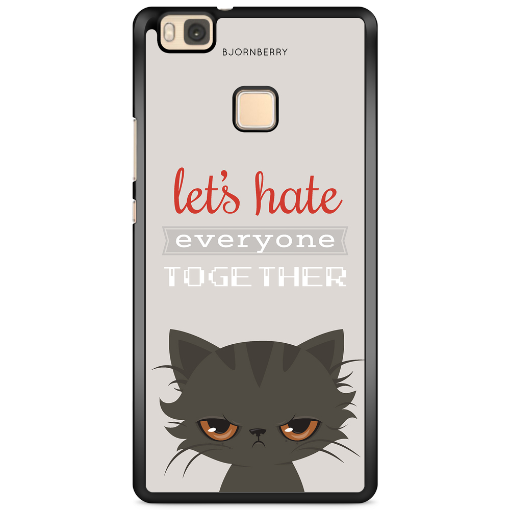 Huawei P9 Lite Case - Angry Cat