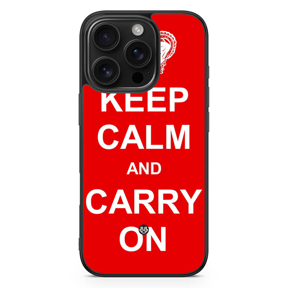 iPhone 16 Pro Case - Keep calm carry on