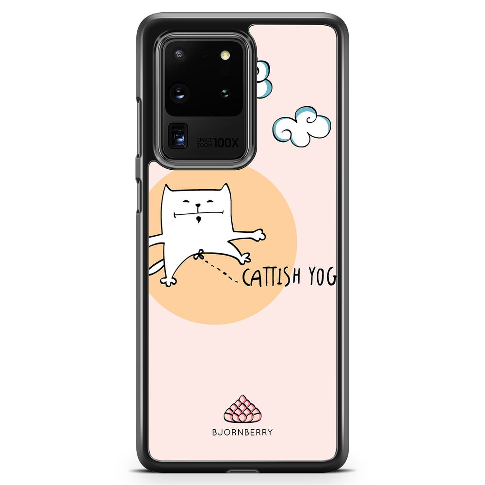 Samsung Galaxy S20 Ultra Case - Cattish Yoga