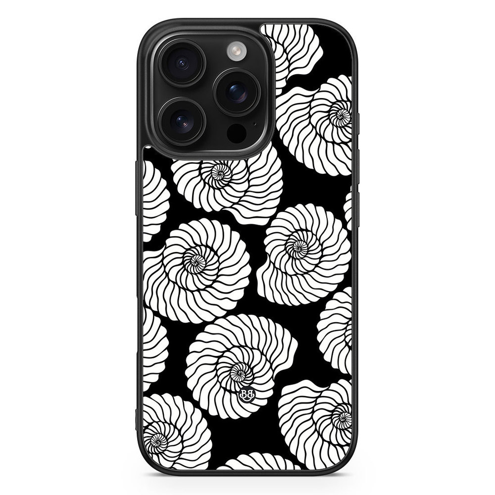 iPhone 16 Pro Case - Seashell BW