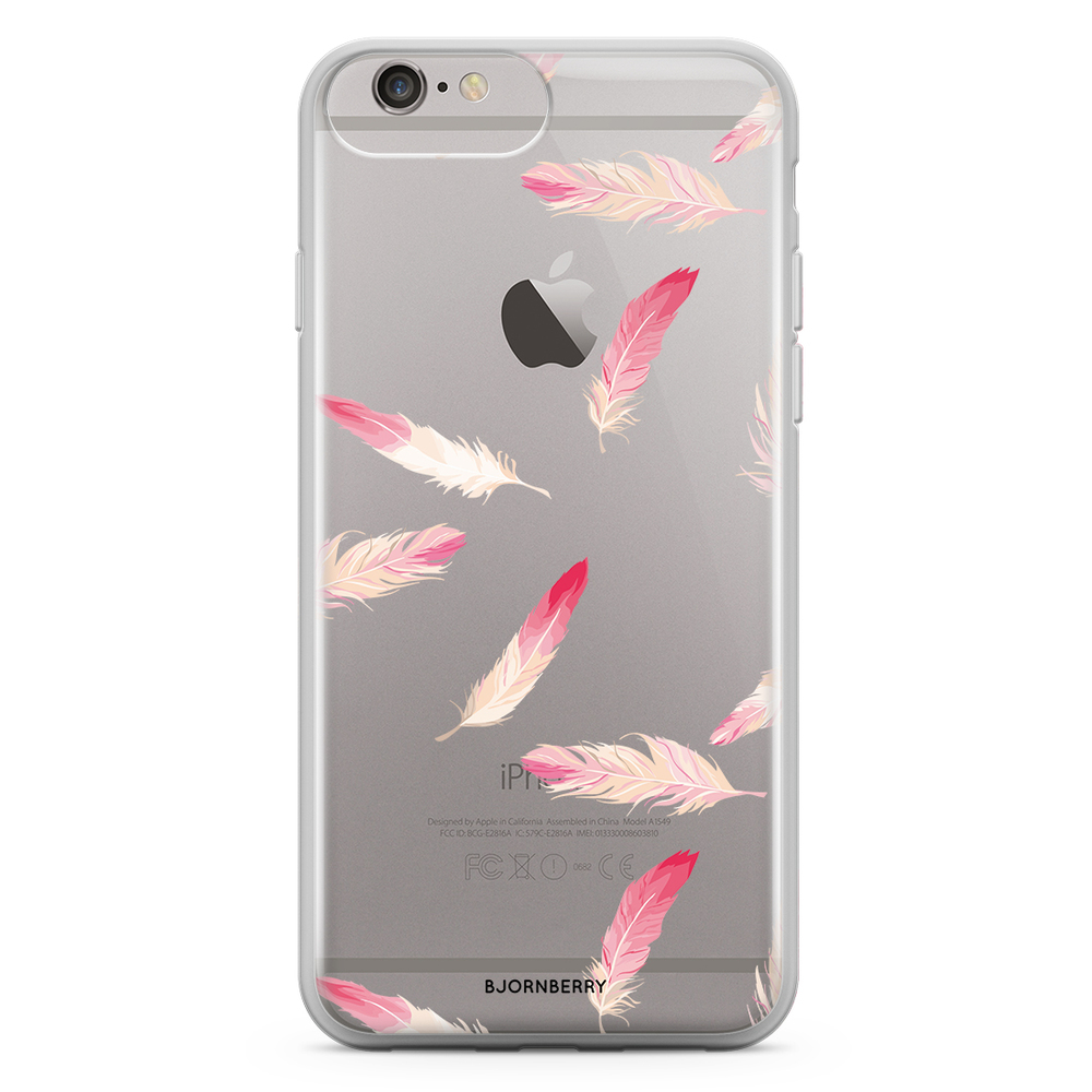 iPhone 6 Plus/6s Plus Fashion Case - Feathers