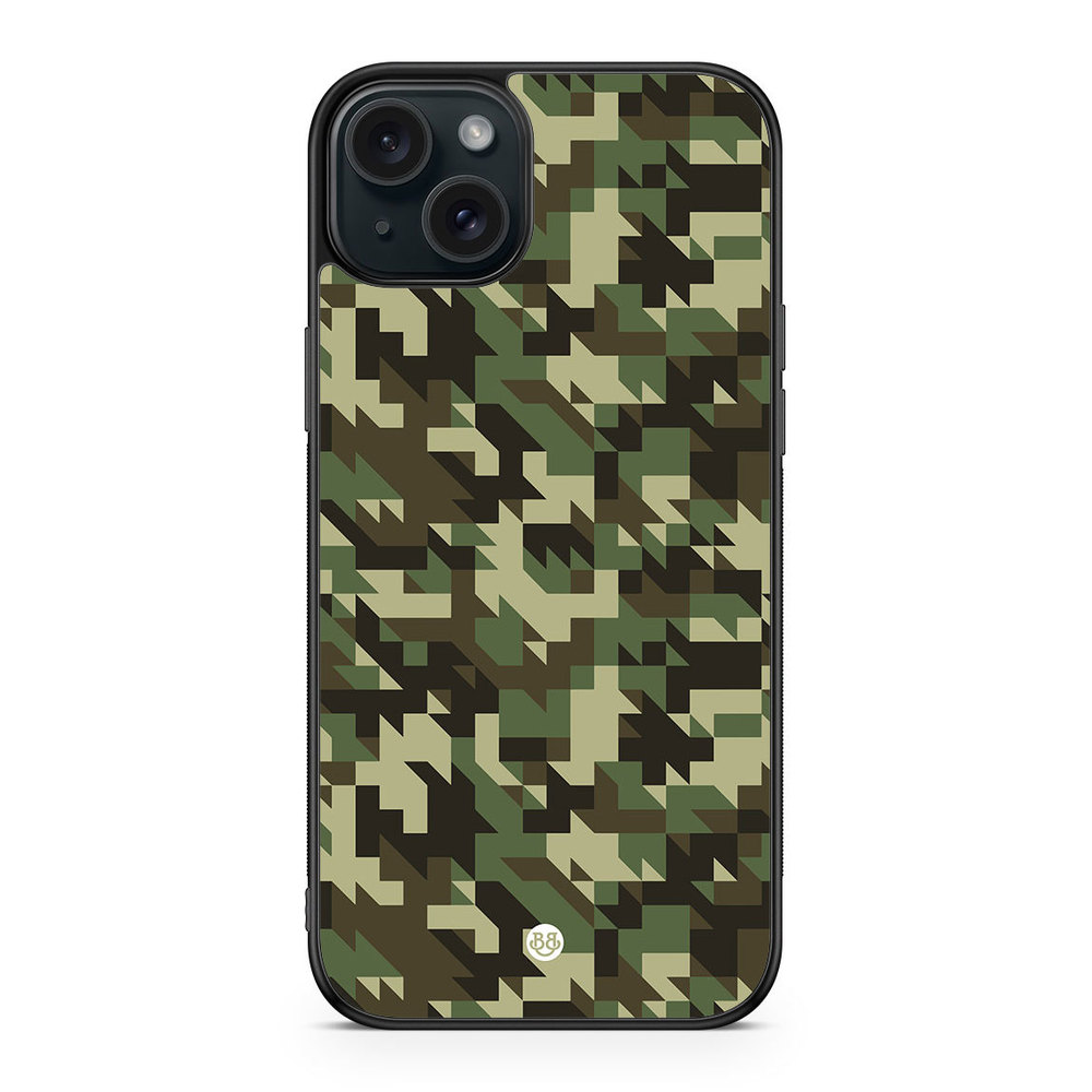 iPhone 15 Plus Case - Houndstooth Camo