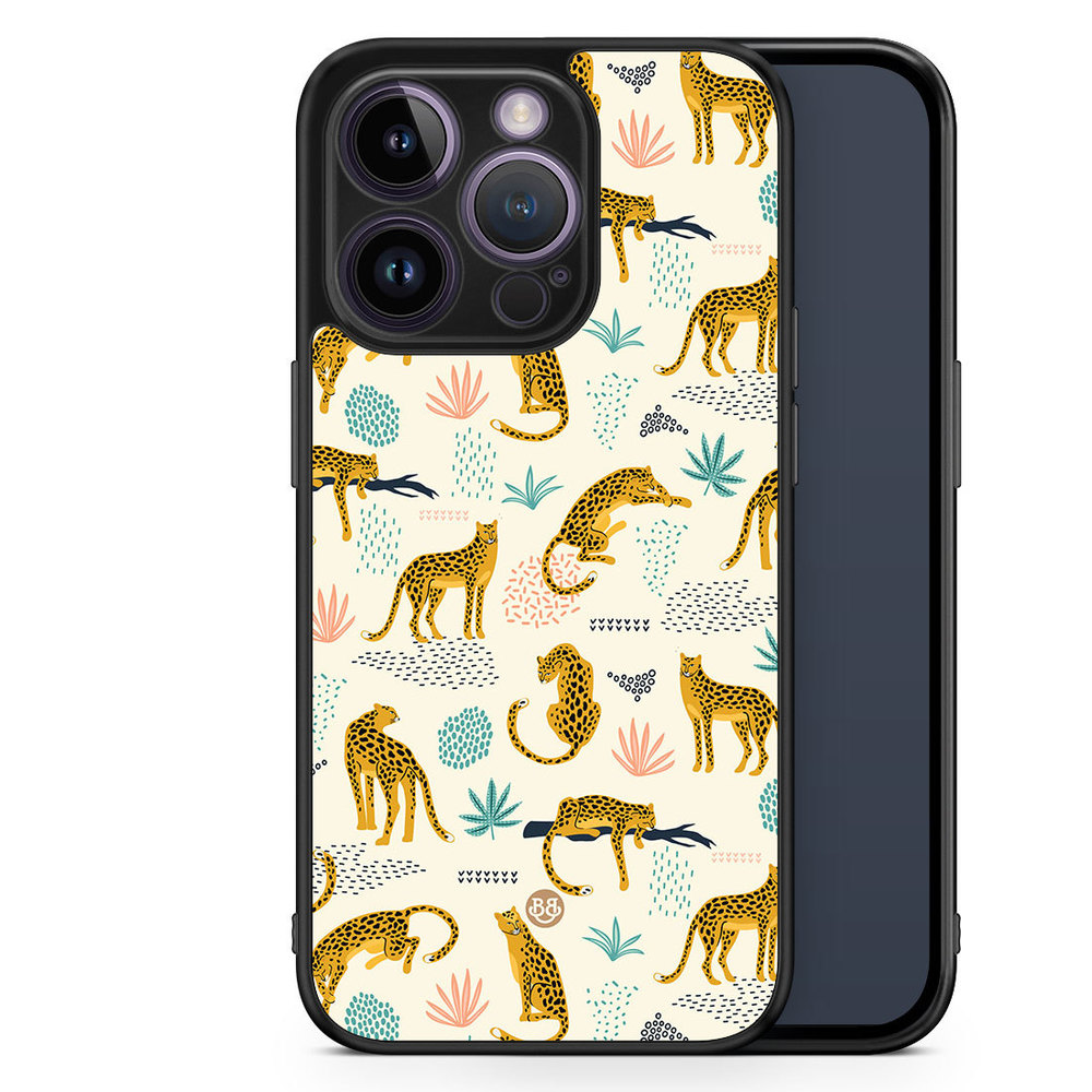 iPhone 14 Pro Case - Tropic Leopards