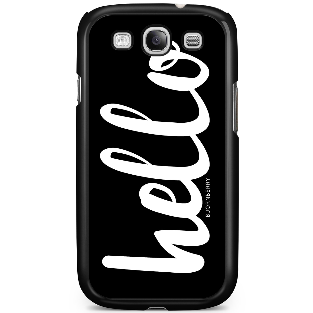 Samsung Galaxy S3 Mini Case - Hello White