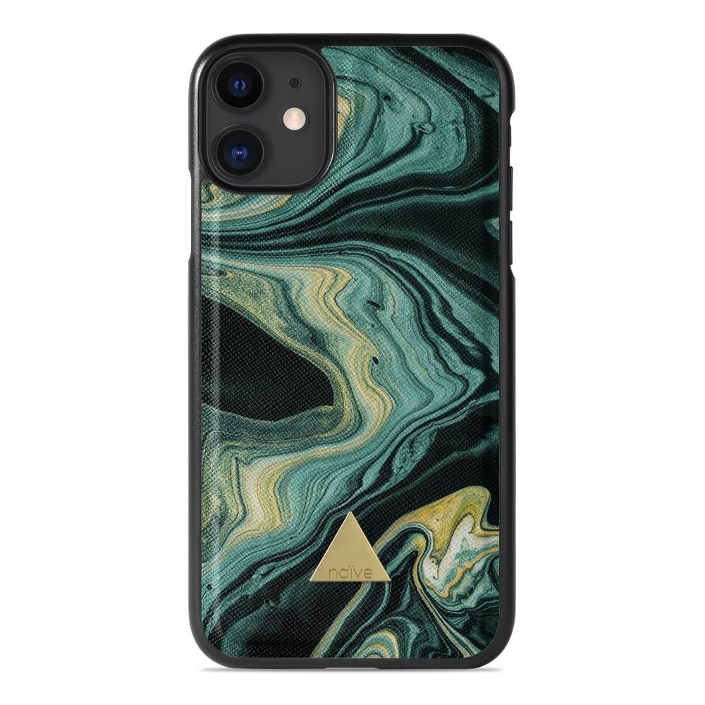 Naive iPhone 11 Case - Green Dream