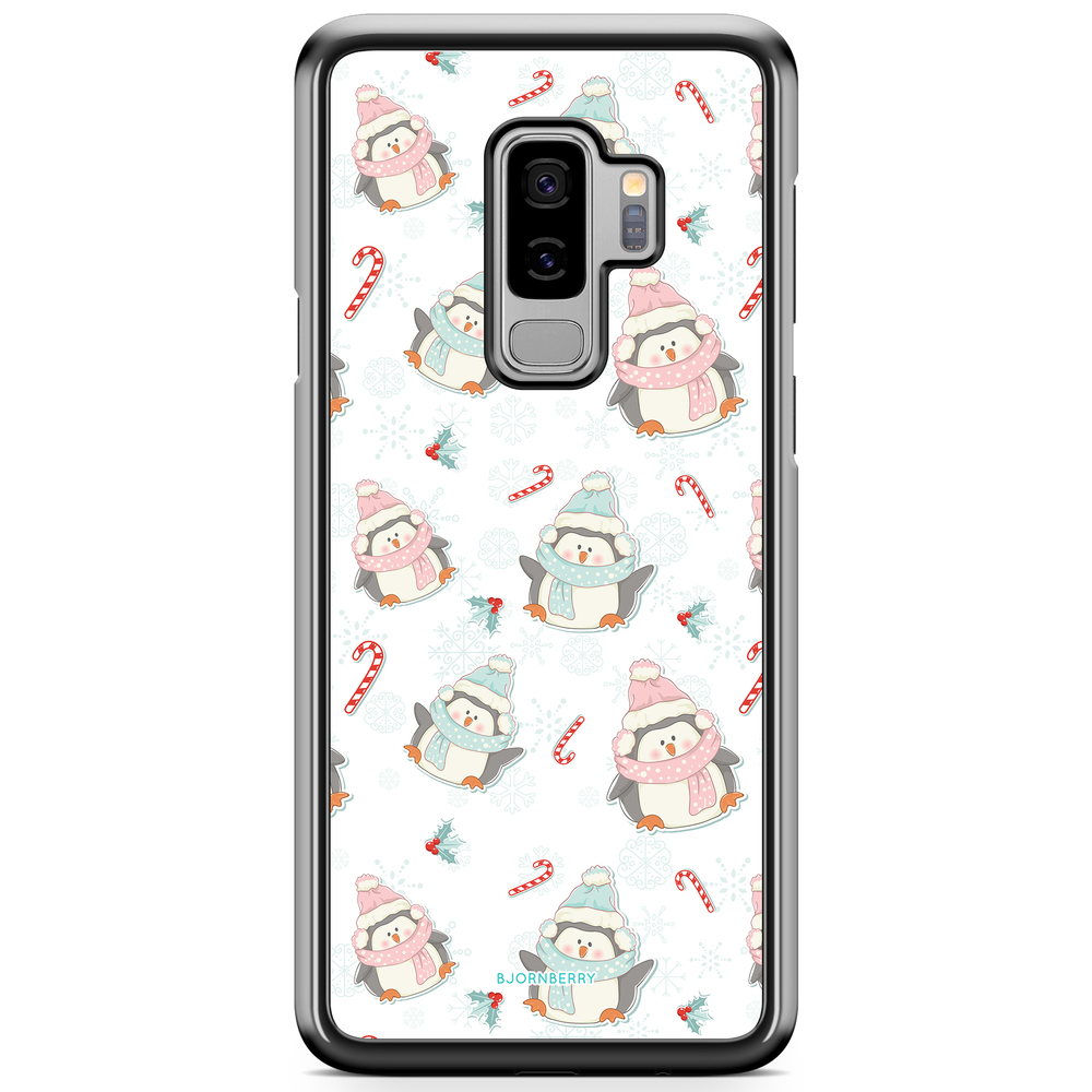 Samsung Galaxy S9 Plus Case - Christmas Penguins