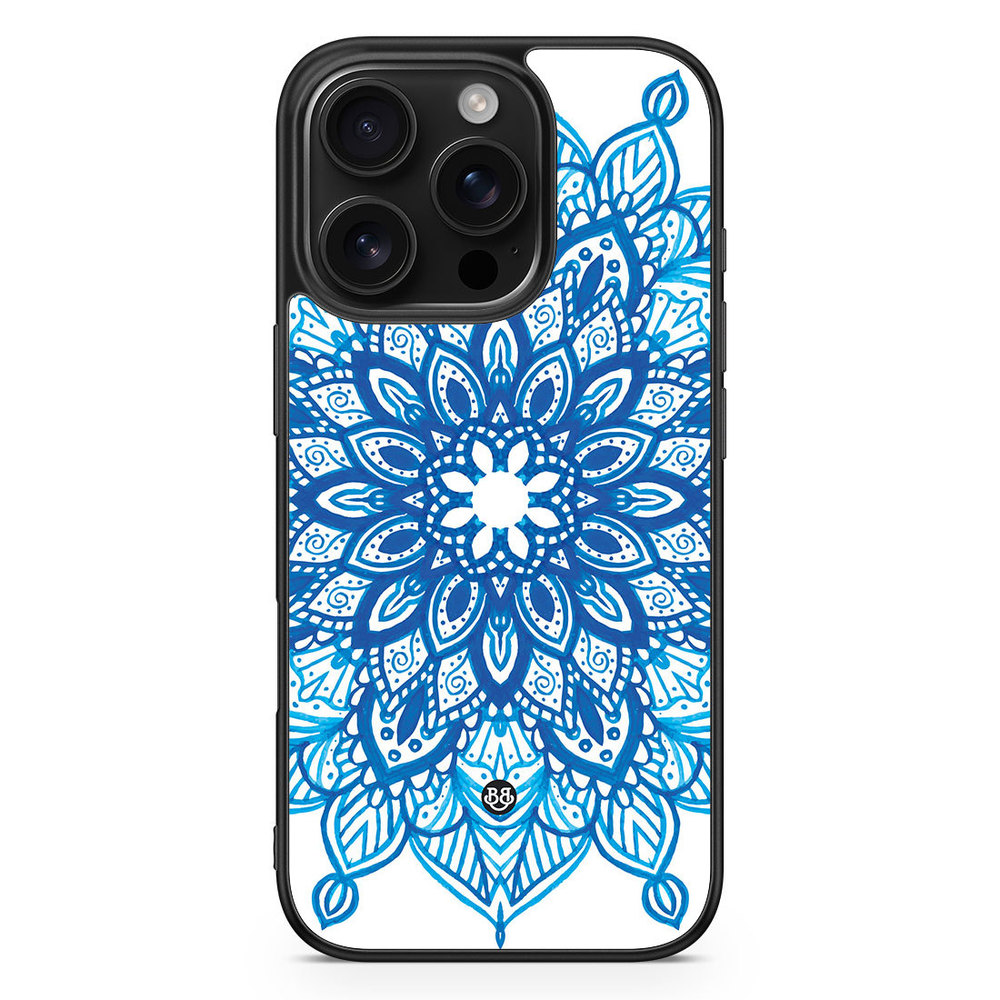 iPhone 16 Pro Case - Blue Mandala