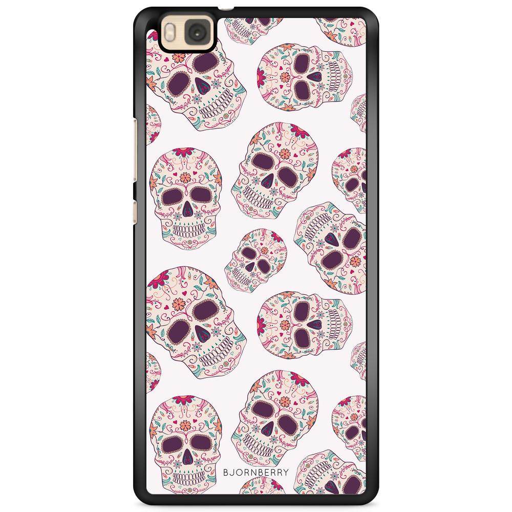 Huawei P8 Lite Case - Calavera Skulls