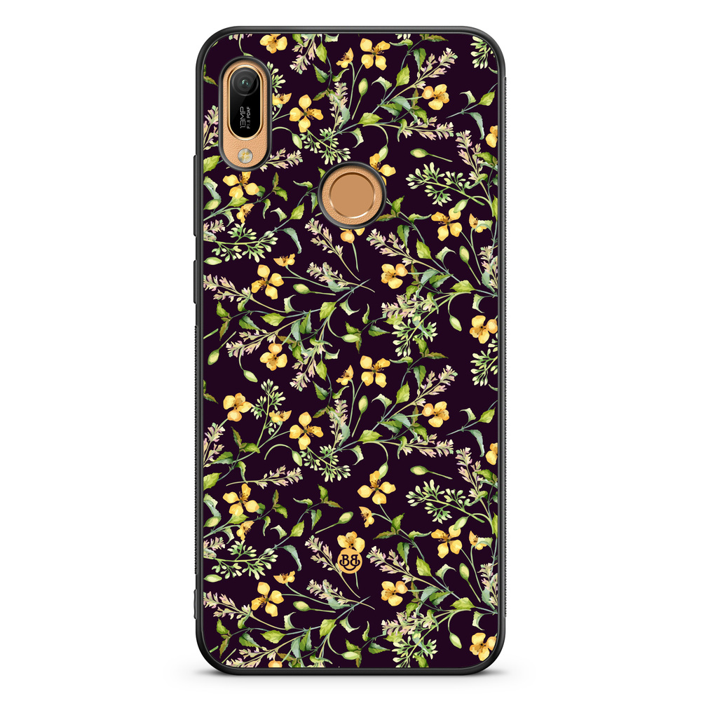 Huawei Y6 2019 Case - WILD AUTUMN - Frosted Flora