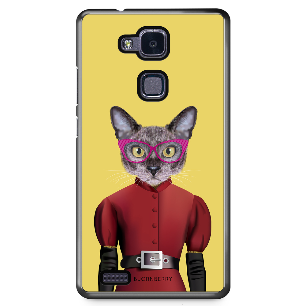 Huawei Honor 5X Case - Hipster Cat