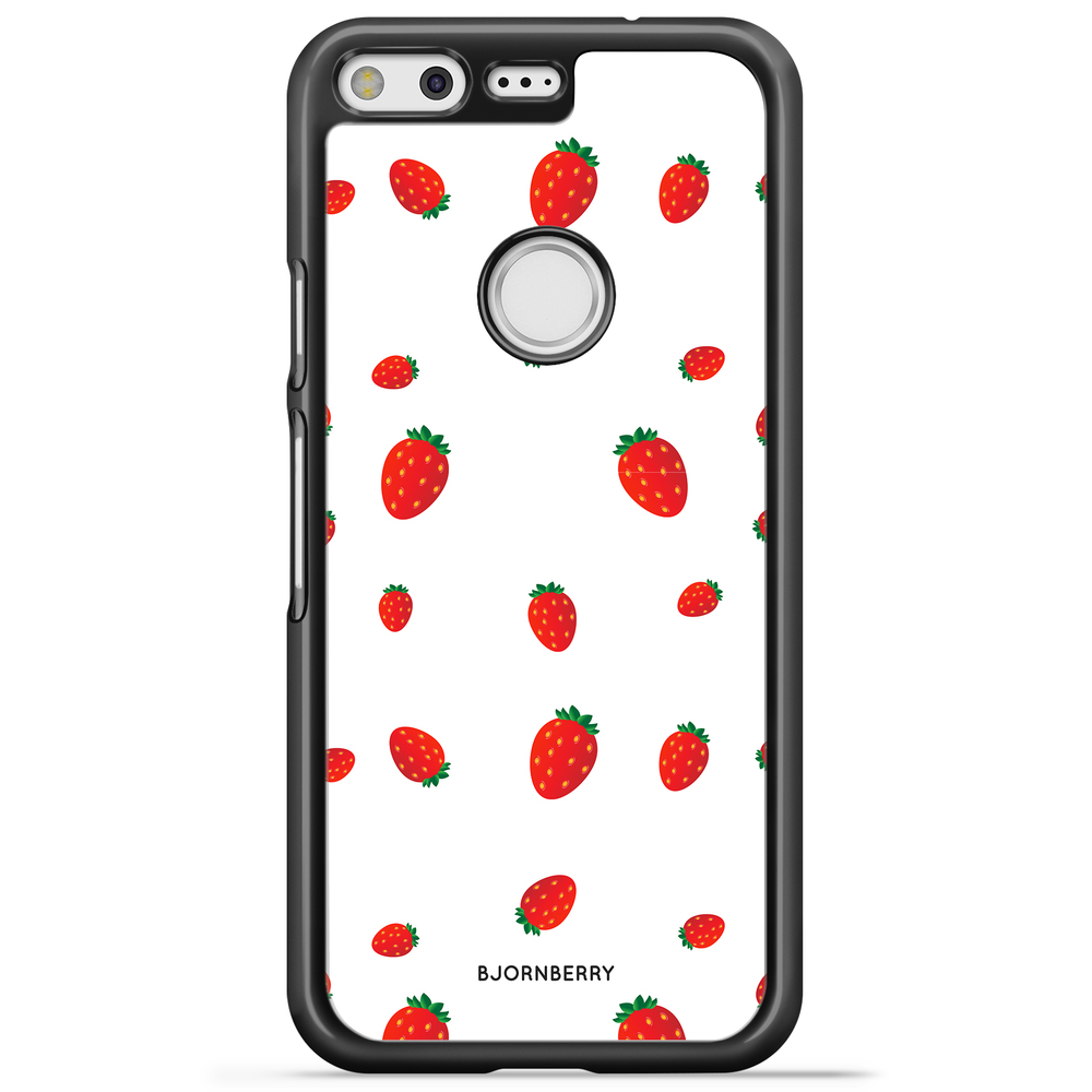 Google Pixel Case - Strawberry Pattern