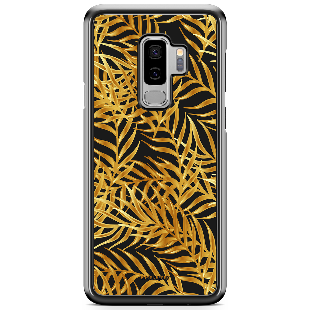 Samsung Galaxy S9 Plus Case - Gold Palm