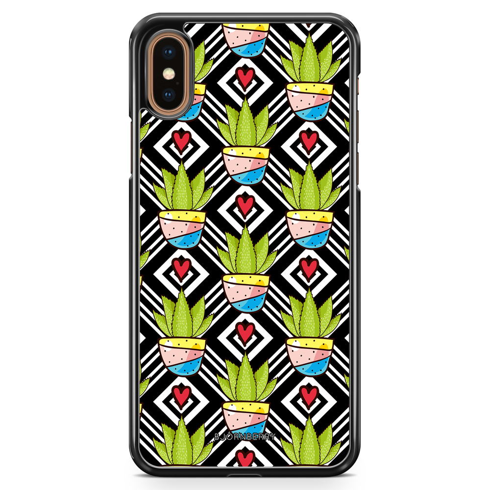 iPhone XS Max Case - Cactus Pattern