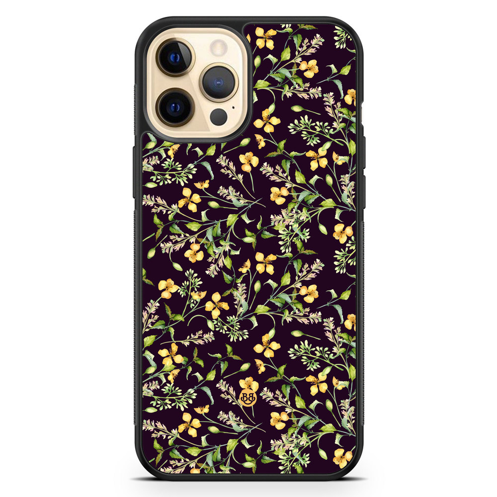 iPhone 12 Pro Max Case - WILD AUTUMN - Frosted Flora