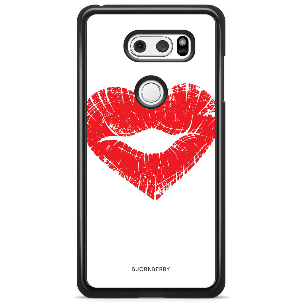 LG V30 Case - Heart Lips