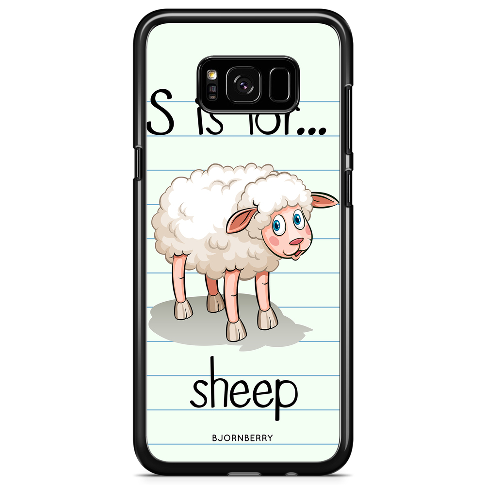 Samsung Galaxy S8 Plus Case - S is for Sheep