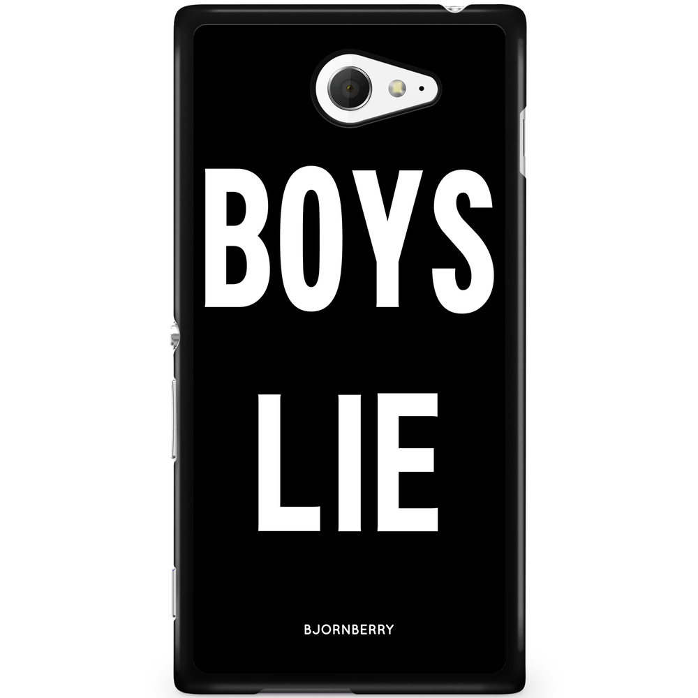 Sony Xperia M2 Aqua Case - BOYS LIE