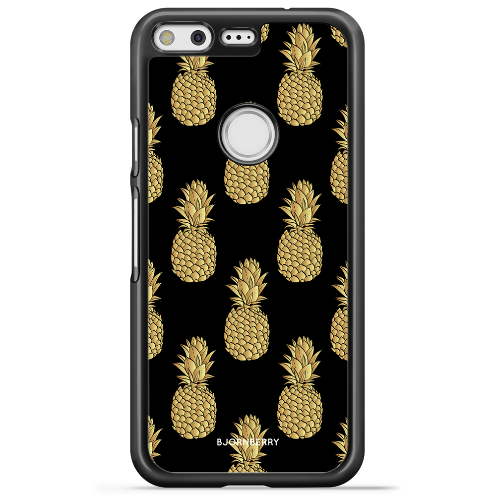 Google Pixel Case - Gold Pineapples