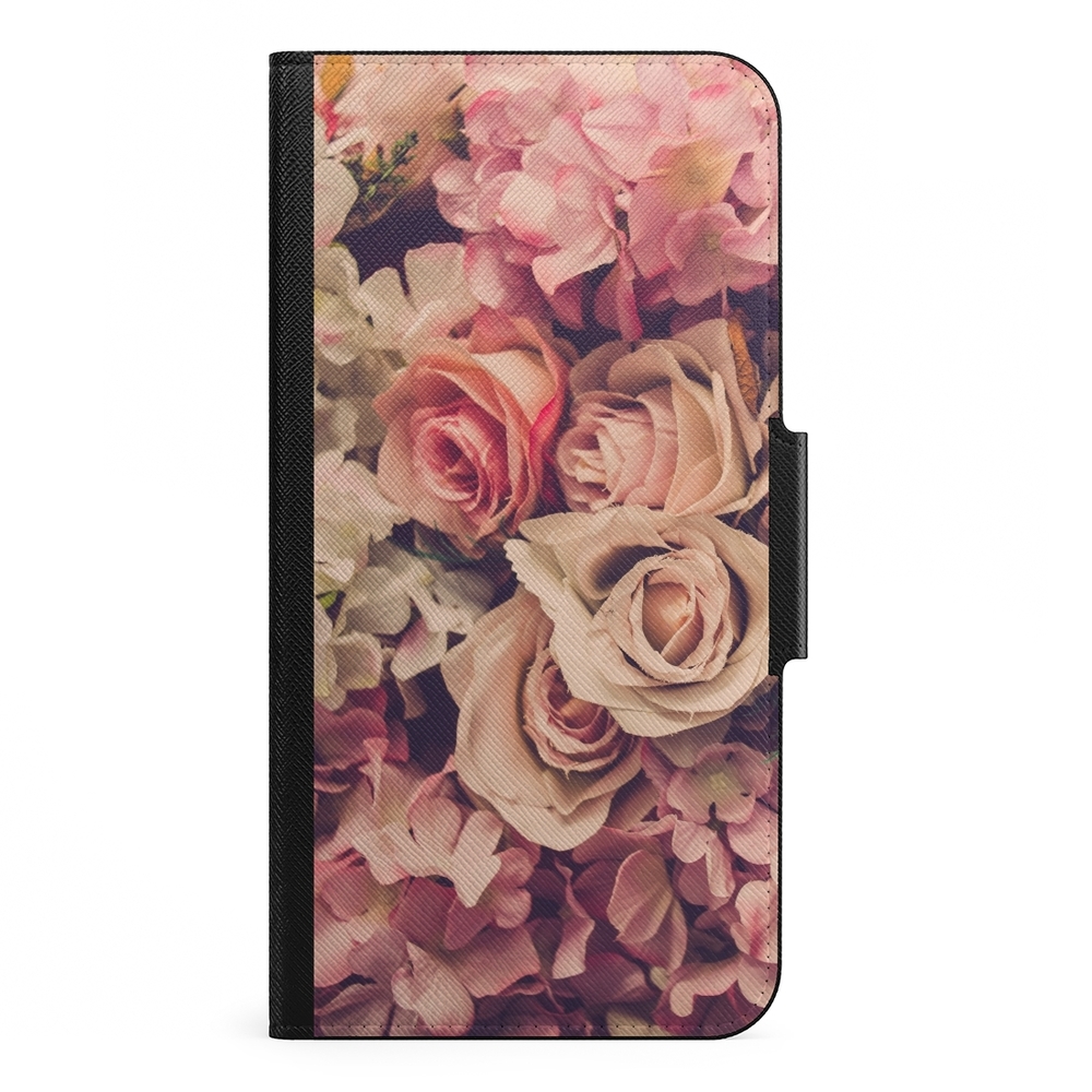 Naive iPhone 13 Pro Max Wallet Case- Antique Roses
