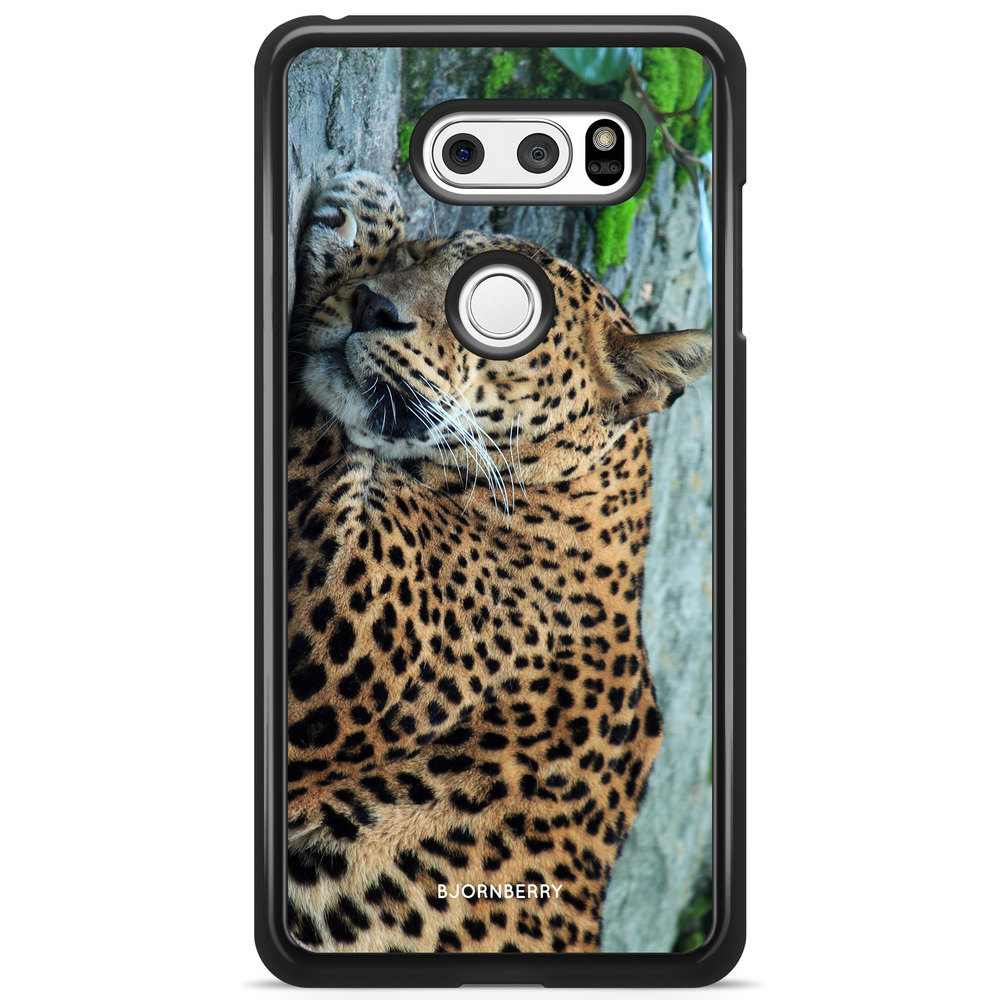 LG V30 Case - Sleeping Leopard