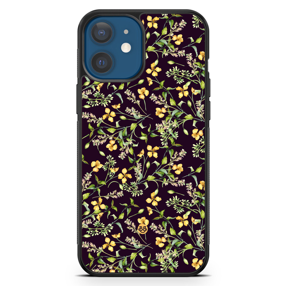 iPhone 12 Mini Case - WILD AUTUMN - Frosted Flora
