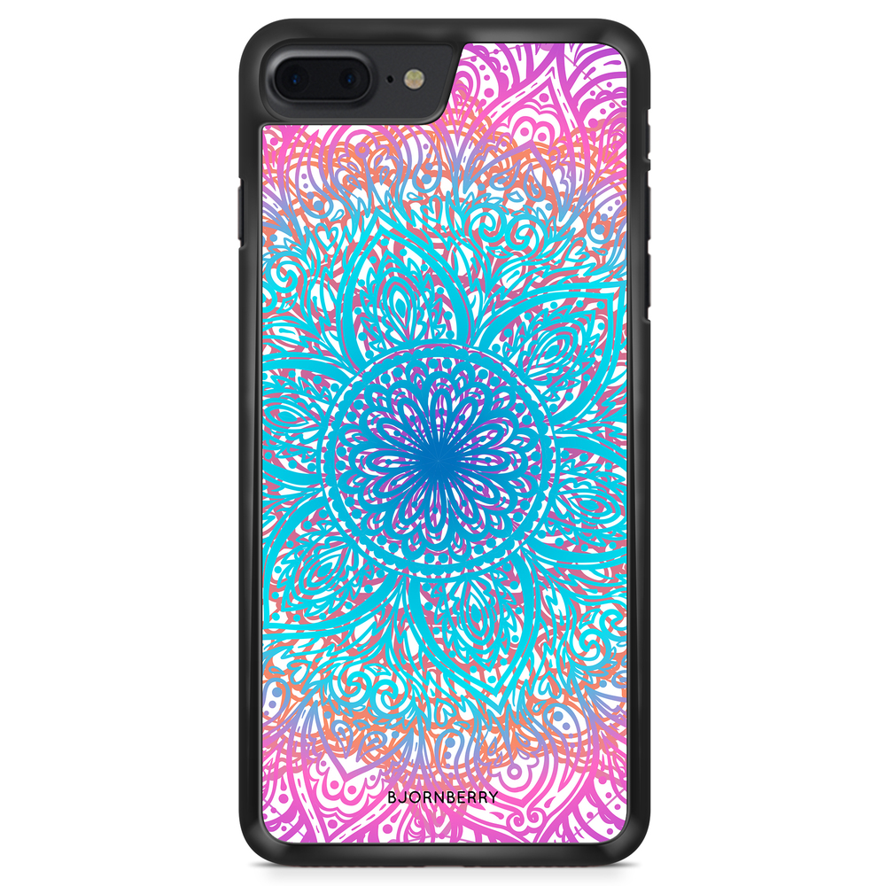iPhone 8 Plus Case - Pastel Mandala
