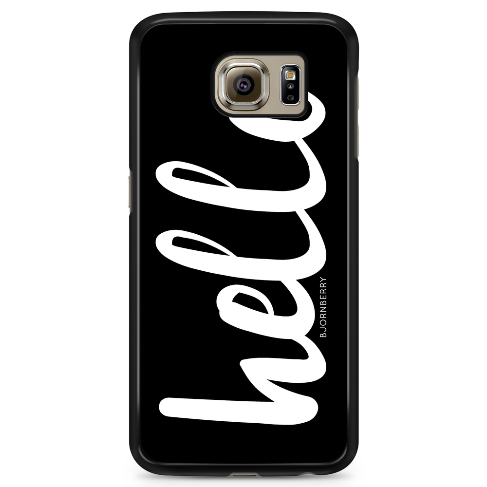 Samsung Galaxy S6 Case - Hello White