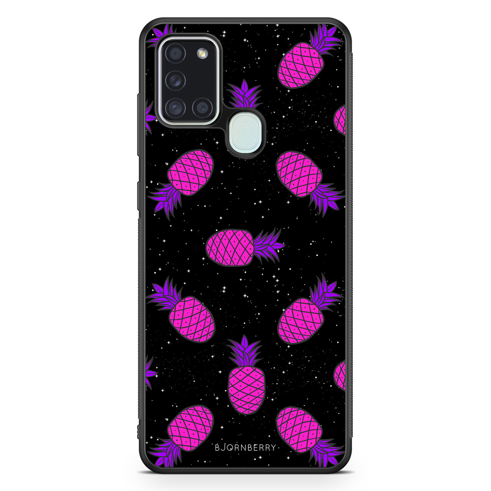 Samsung Galaxy A21s Case - Space Pineapple