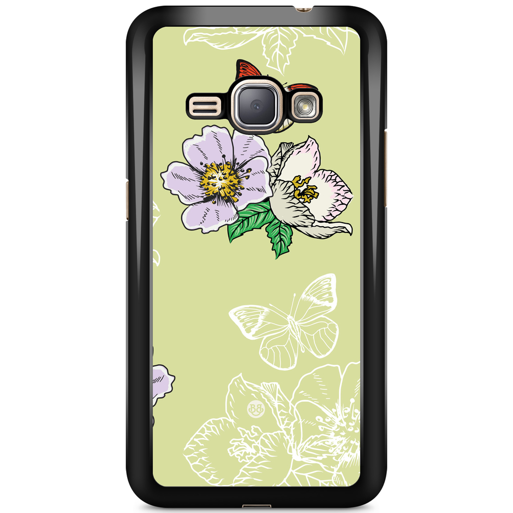 Samsung Galaxy J1 (2016) Case - Butterfly Flower