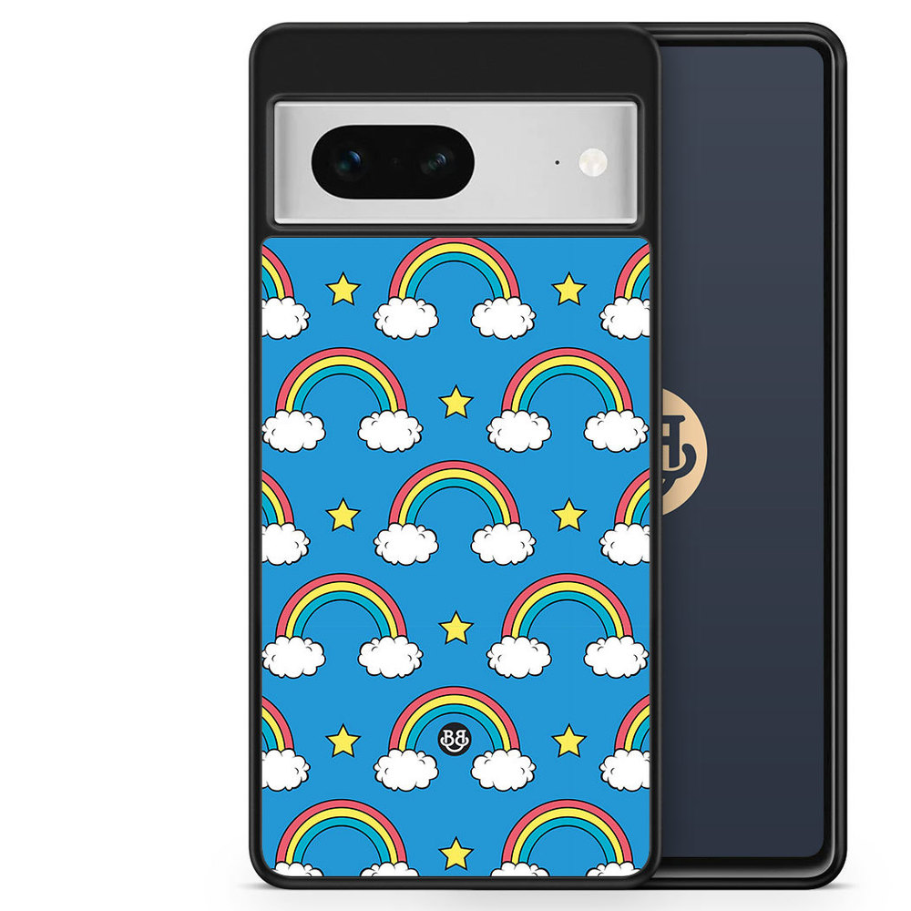 Google Pixel 7 Case - Rainbow Pattern