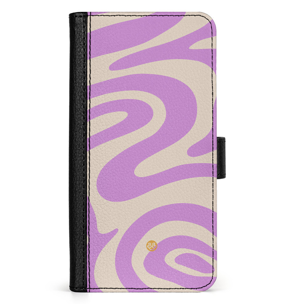 Doro 8050 Wallet Case - Purple 70s