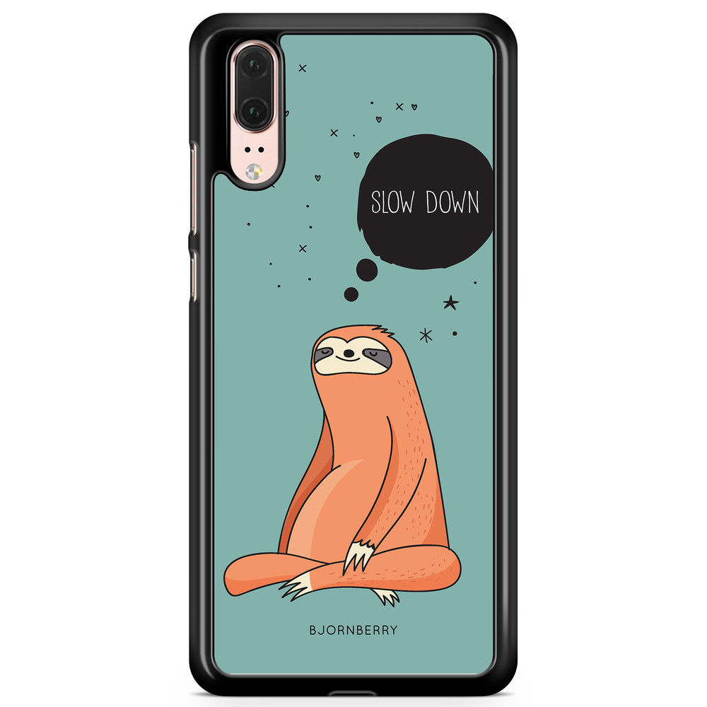 Huawei P20 Case - Slow Down Sloth