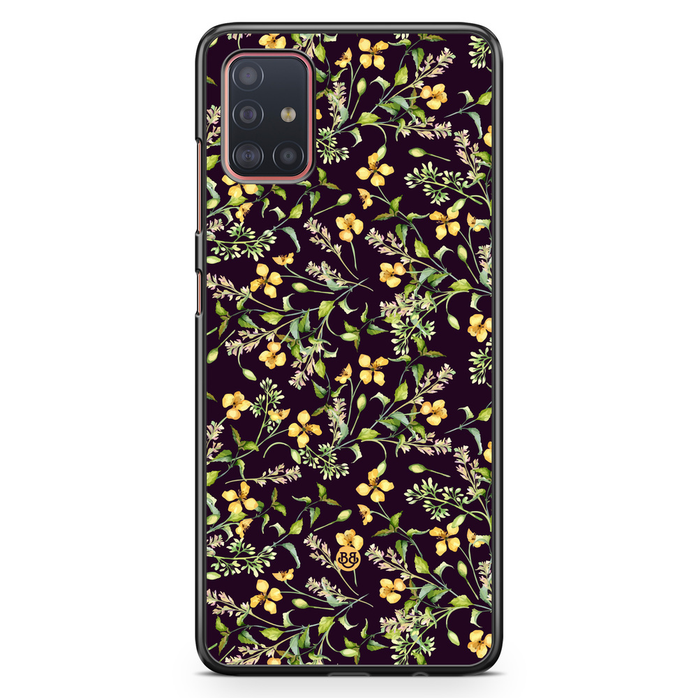 Samsung Galaxy A51 Case - WILD AUTUMN - Frosted Flora